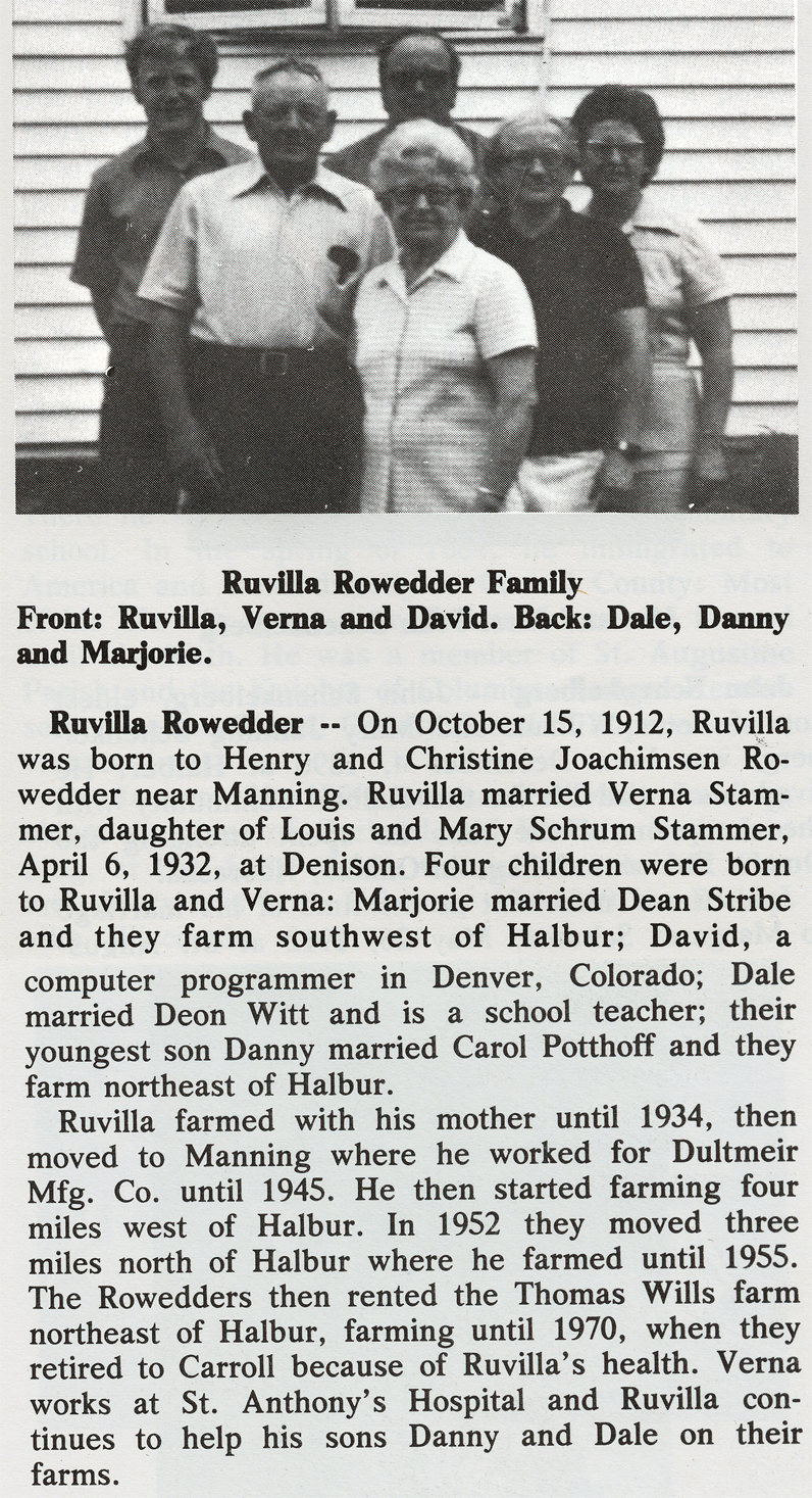 In Memory of Danny Rowedder